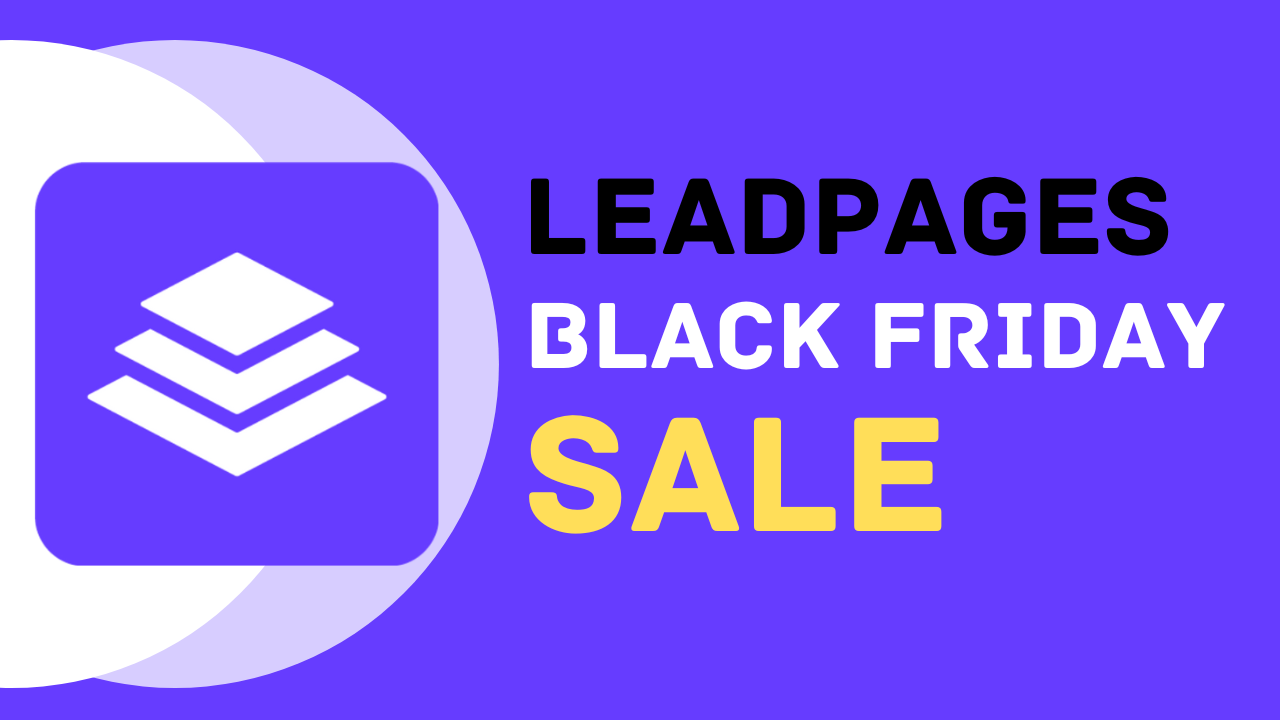 Leadpages Black Friday & Cyber Monday 2025 Sale