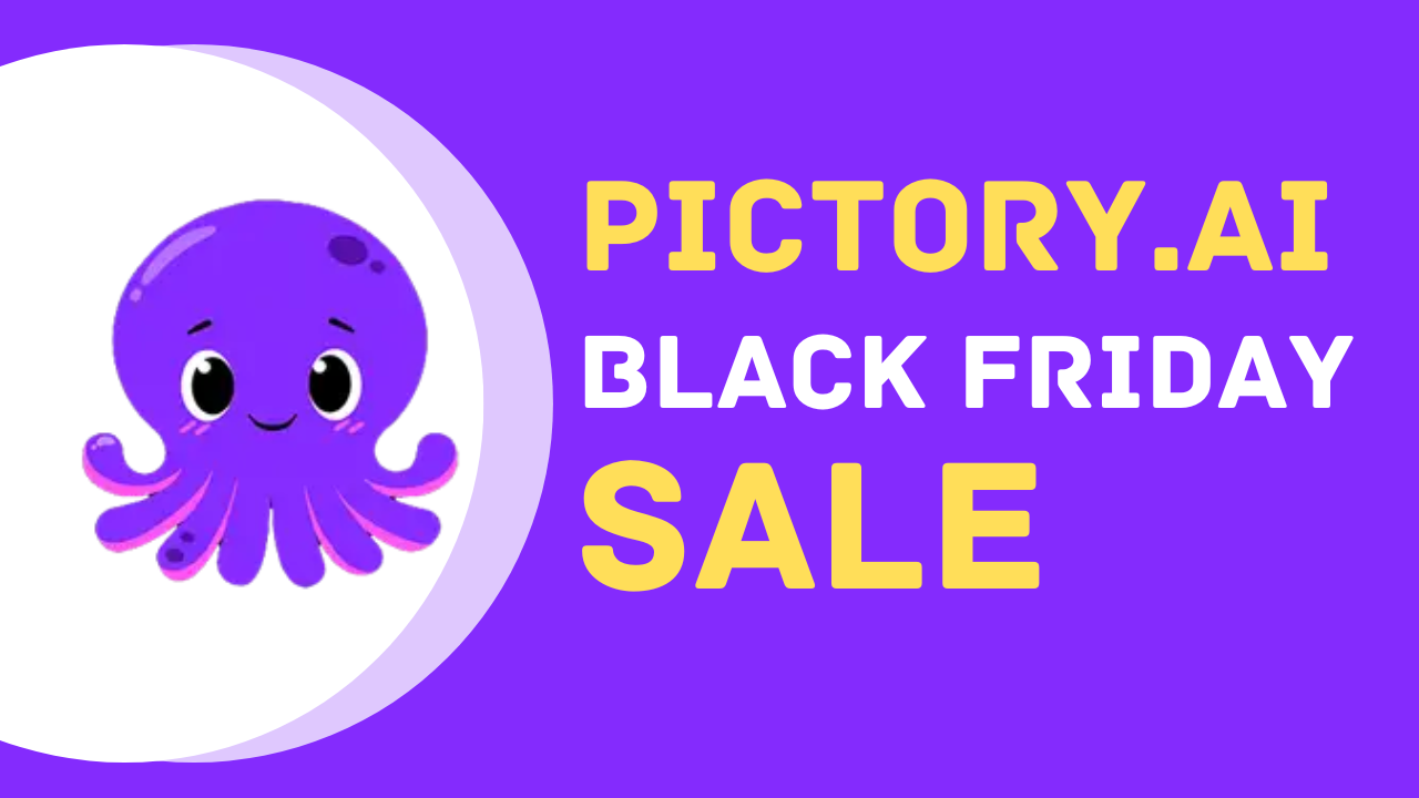 Pictory Black Friday Sale 2025: Save 40% Discount + 10 Free Videos